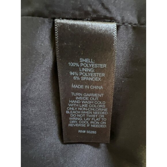 Express Sequin Long Sleeve Jacket Black & Silver Polyester/Spandex M - Picture 14 of 16